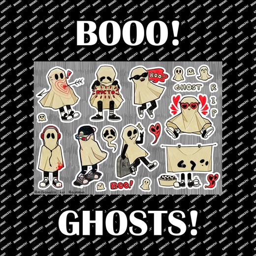 Boo! Ghosts!
